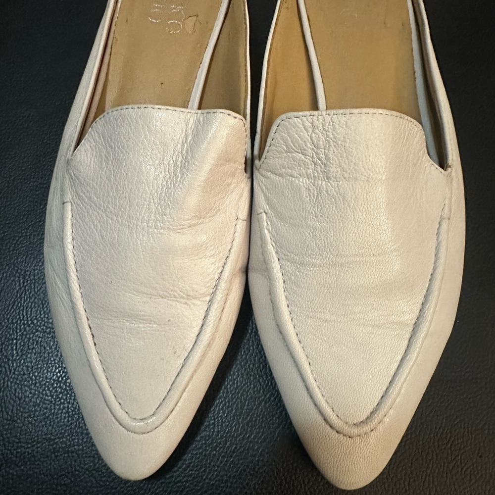 Franco Sarto Women's Cream Mules - Picture 4 of 6